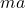 m a