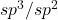 sp^3/sp^2